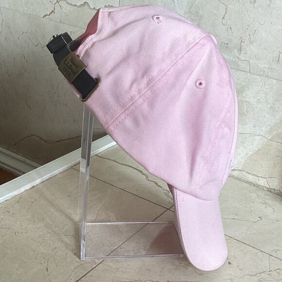 LLBean Unisex Baseball Hat LED Lighted Pathfinder Pink Strapback Preppy Gorpcore - Picture 8 of 14